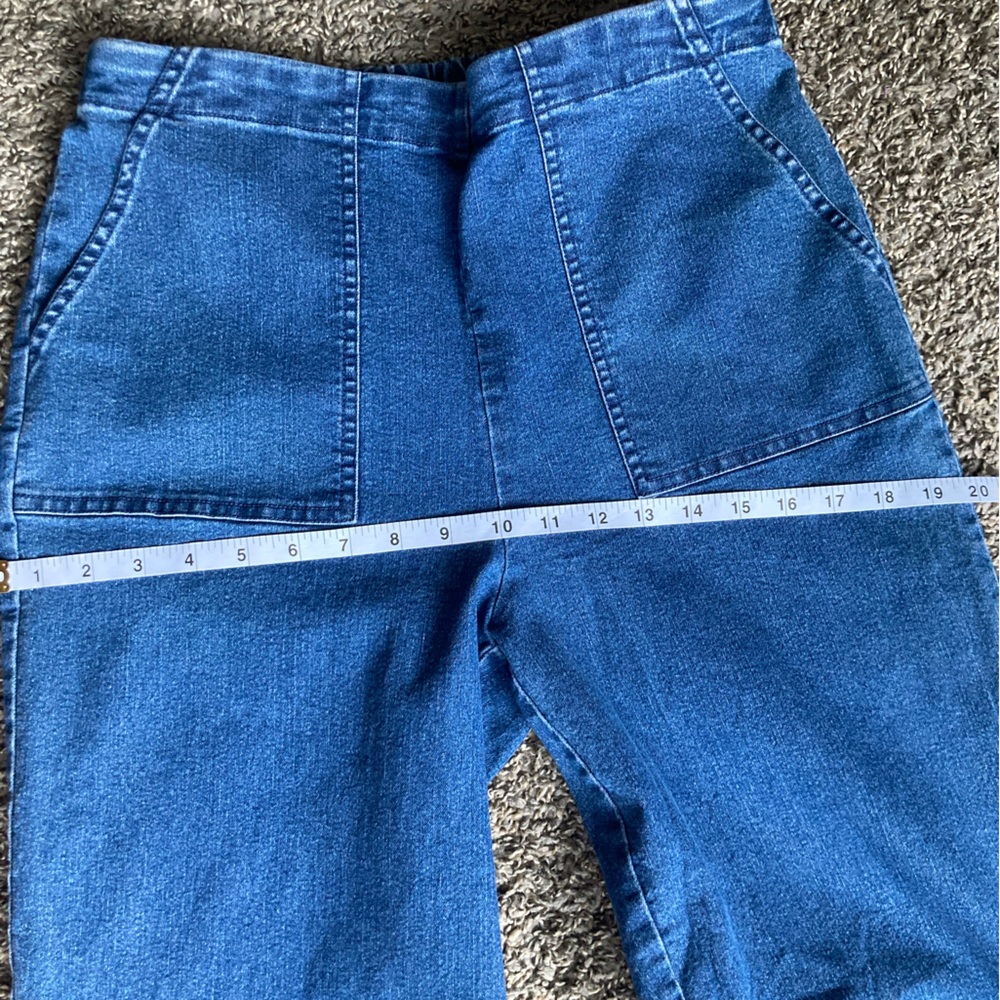 Ruby Rd. High Rise Blue Jeans Classic Denim - Picture 4 of 7